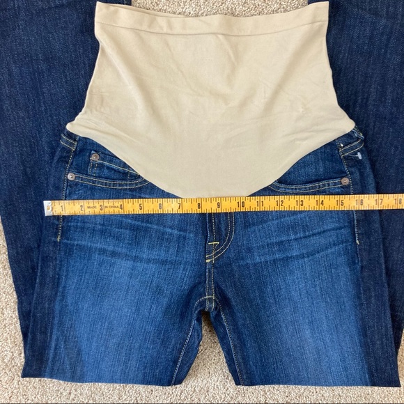 7FAM Boot Cut Maternity Jeans 29 Petite - Picture 5 of 15